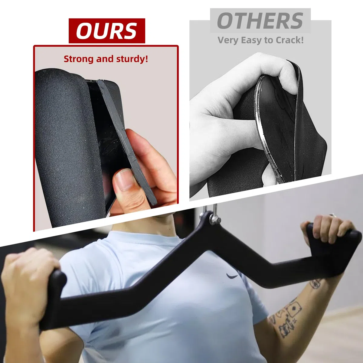 Set di cinque pezzi pull-down ad alta posizione