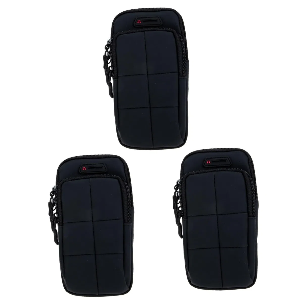 UPKOCH 3pezzi Armband Per Smartphone Elastico Per Attività Sportive Custodia Leggera Per Telefono Da Braccio Design Pratico e Comfortevolper Esercizi All Aperto Adatto Tutti Modelli Di