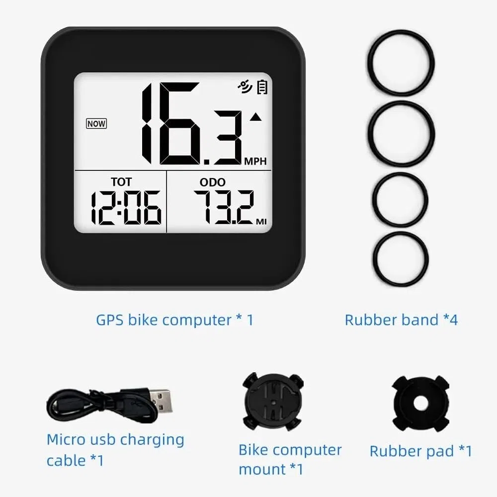 Contachilometri Bici Accessori for Biciclette Wireless for Computer da Bici Contachilometri ciclocomputer Impermeabile for Ciclismo Ciclocomputer
