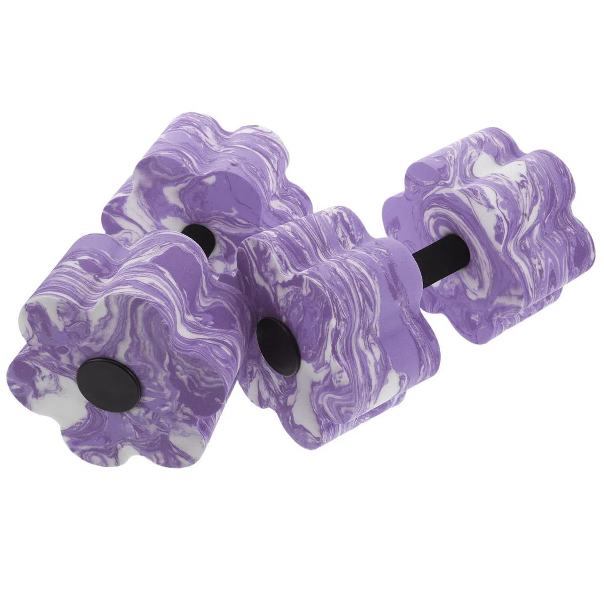Levemolo Manubri da Nuoto in Eva 2 Unit con Manico per Yoga e Allenamento di Stabilità, Attrezzi per Acquagym Piscina per Vacanze Estive e Fitness in Acqua