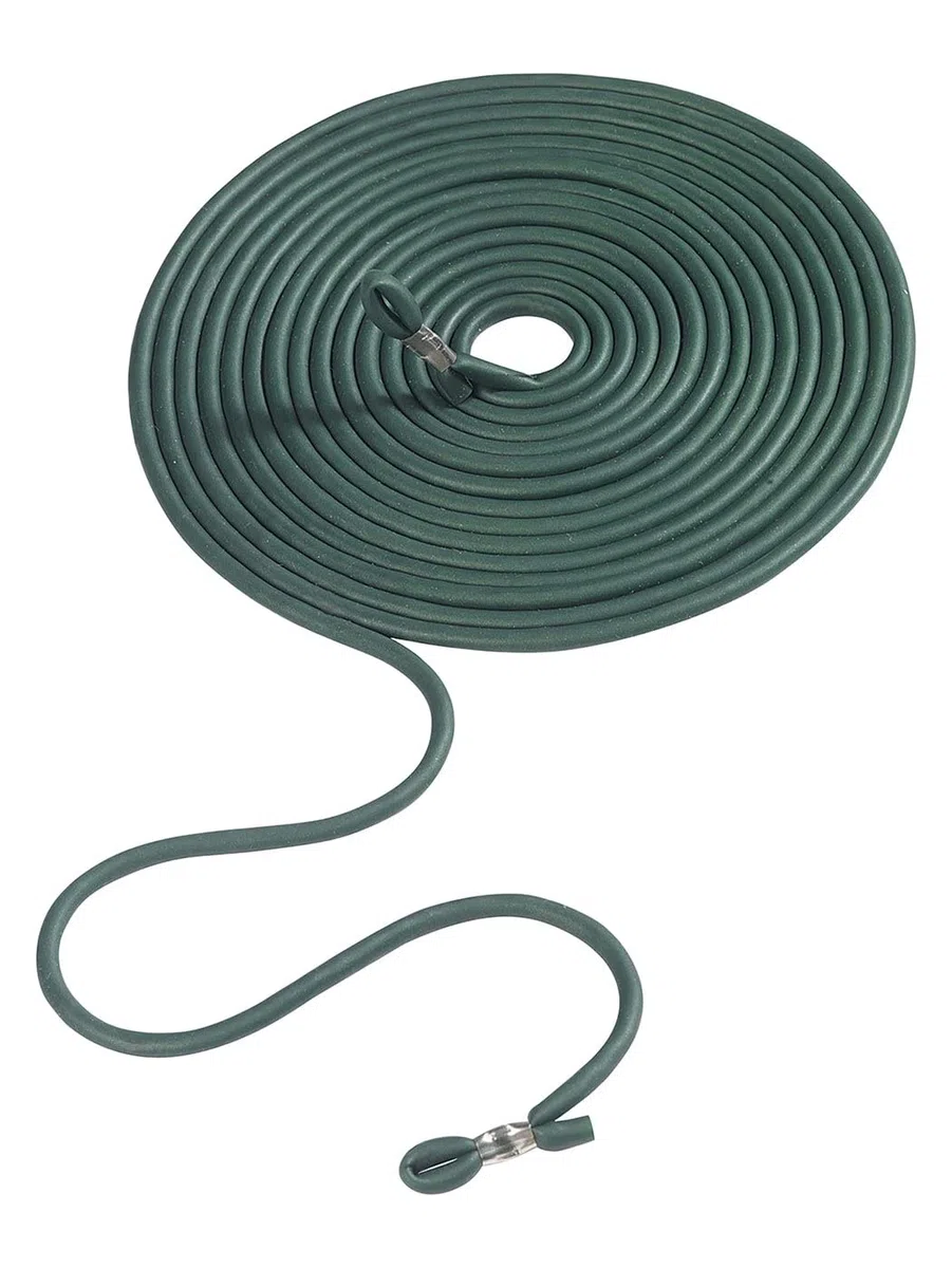 Salvimar, Bungeetech, ø 5 mm., Dyneema Core, Verde Militare | Allungamento controllato da 4 a 16 mt.
