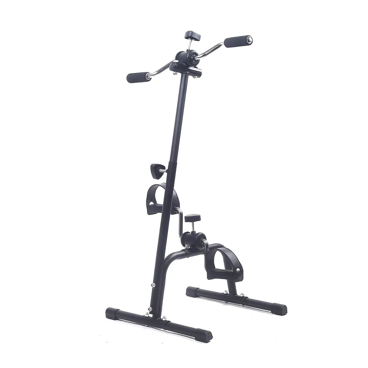 Mini Cyclette da Interno, Tapis roulant Verticale con corrimano per Anziani, Attrezzatura per l'allenamento di Mani e Gambe