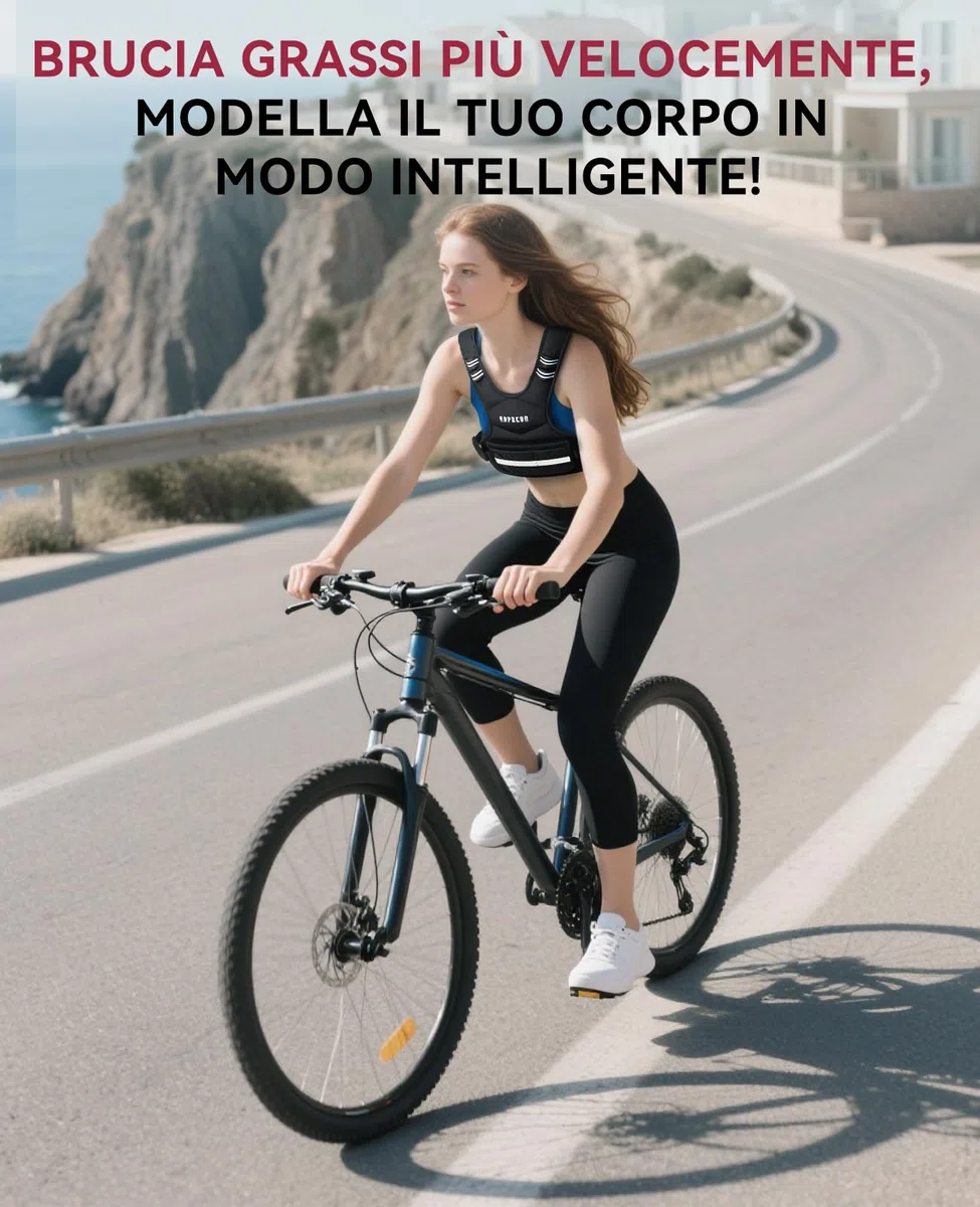 HAPBEAR Giubbotto Zavorrato Regolabile 2–15 kg, Gilet con Pesi Unisex con 6 Sacchetti in Sabbia di Ferro e Tasca Grande, Ideale per Palestra, Allenamento, Crossfit