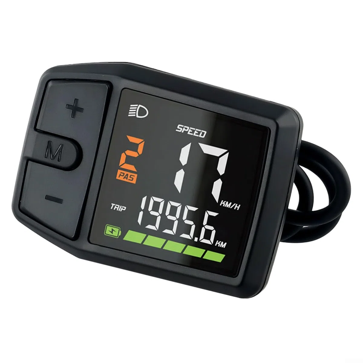Display per bici elettrica DZ41 per Bafang Mi-d Motor M500/M600 UART PUÒ Protocollo Tachimetro Bicicletta Contachilometri LCD (protocollo UART)