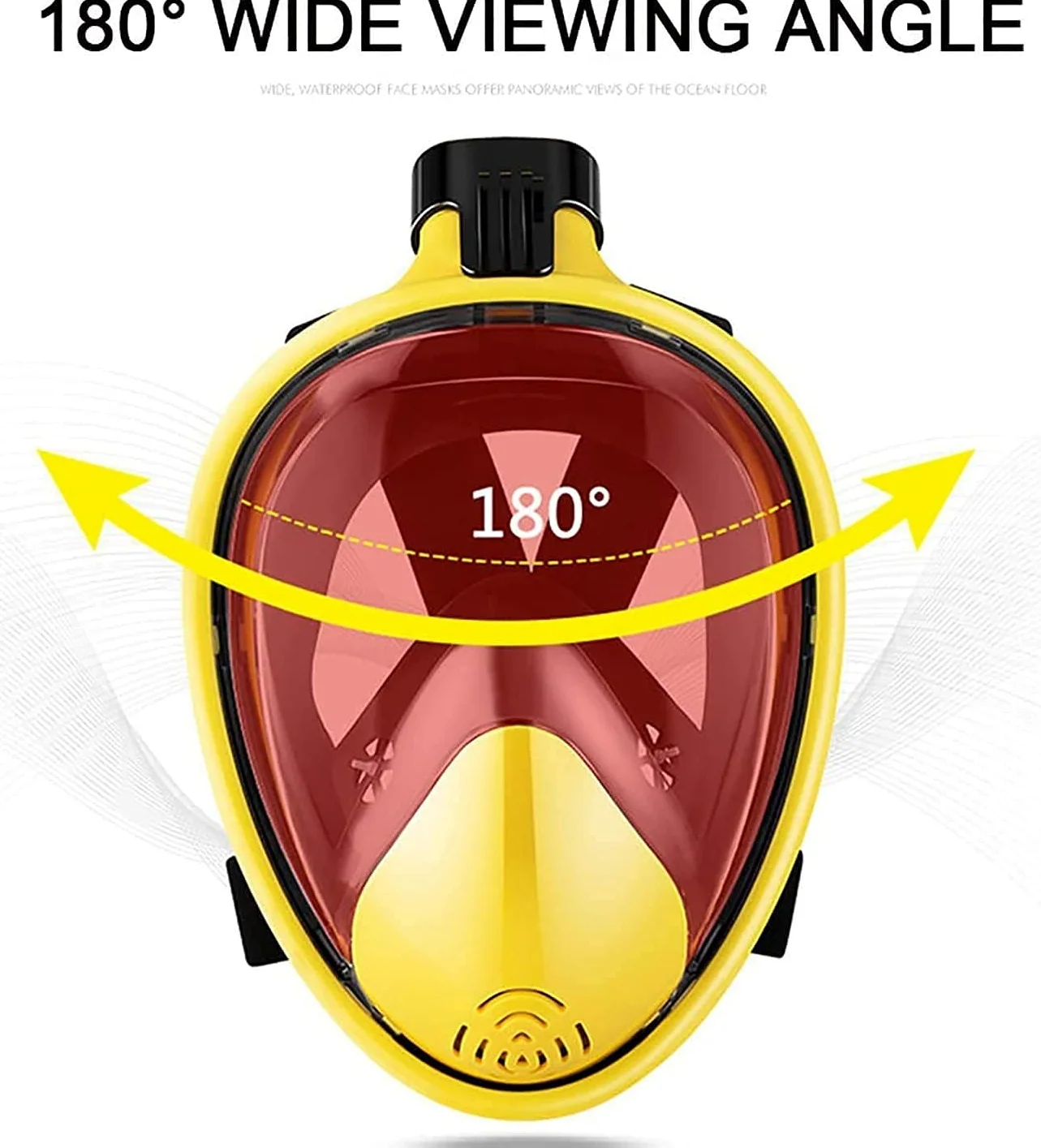 maschera da immersione, Maschere da sub, maschere snorkeling, antiappannamento, integrali, for nuoto, , attrezzatura subacquea for donne, uomini e bambini(Purple,S)