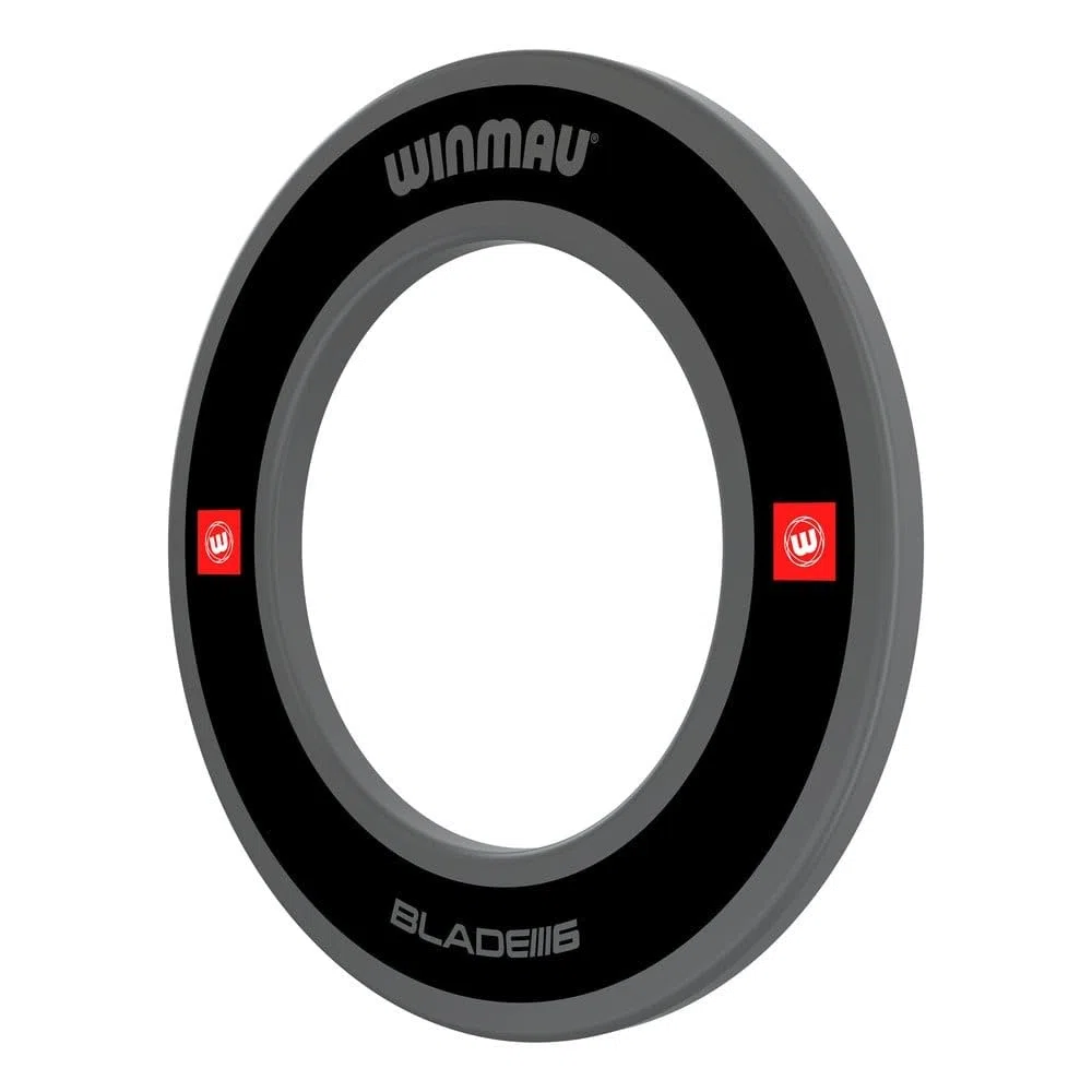 WINMAU Pro Line 1.0 & 2.0 - Anello per bersaglio per bersaglio per freccette, colore: rosso, blu, nero e bianco, protezione da parete