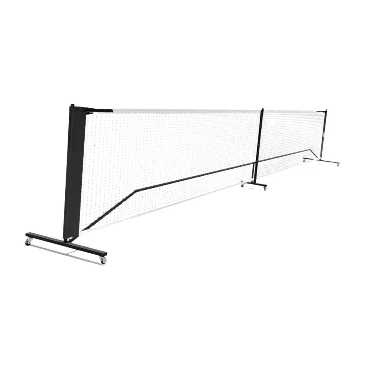 Rete da Tennis regolamentare di Dimensioni Standard con Struttura in Metallo, Montaggio Semplice e Costruzione Durevole, Gioco competitivo, Rete da Badminton da 22 Piedi