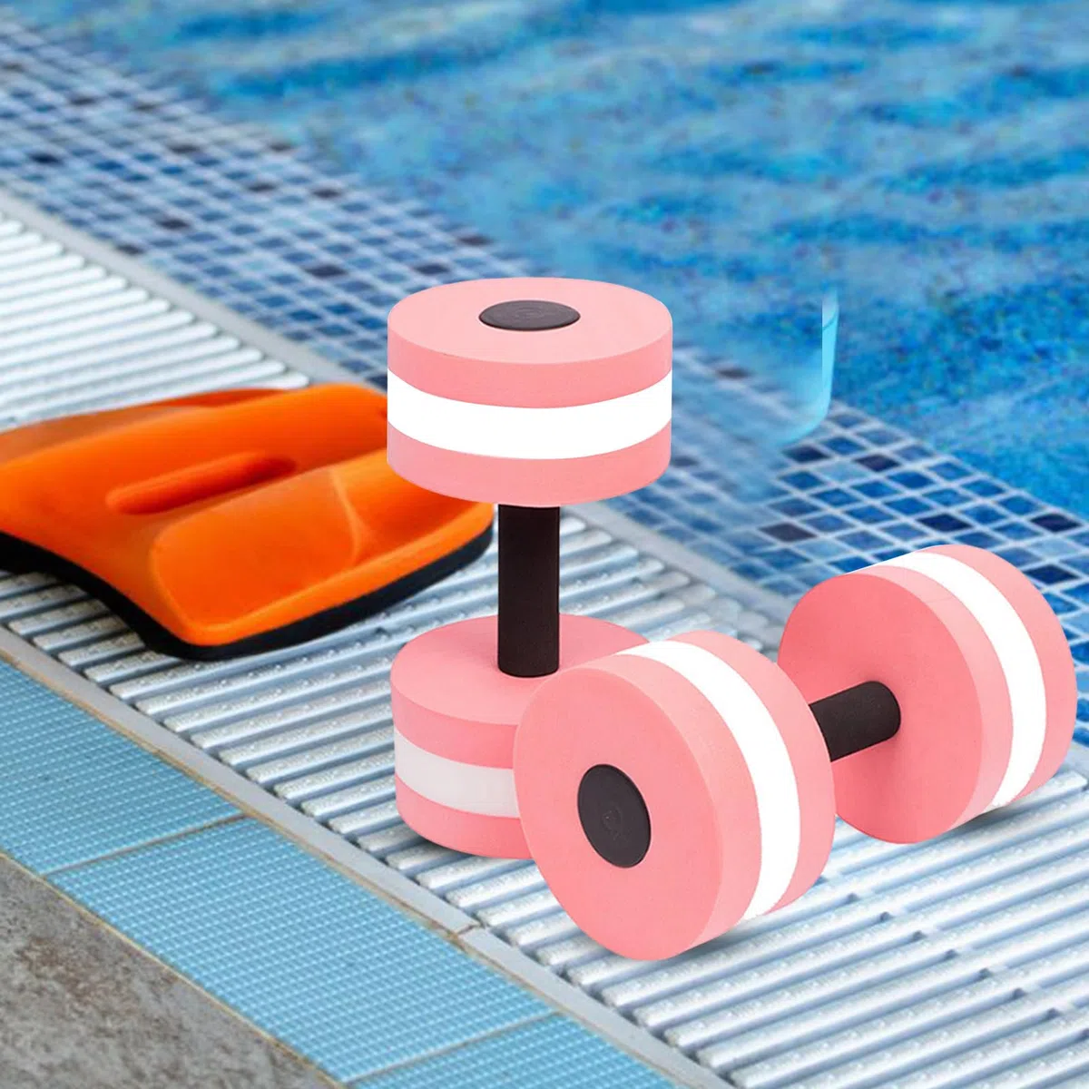 1 Paio Manubri Palestra Ad Acqua, Manubri Galleggianti Per Piscina, Pesi Da Piscina Per Aerobica Acqua E Acqua Yoga, Manubri Da Piscina Sport Acquatici Attrezzo Fitness