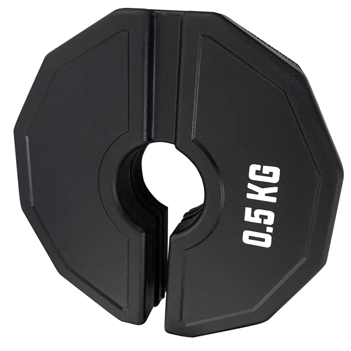 4X Gym Micro-Plates Dumbbell Fractional Weight Plate Rubber Fractional Weight Plates ADD-On Change Nero 0,5 kg