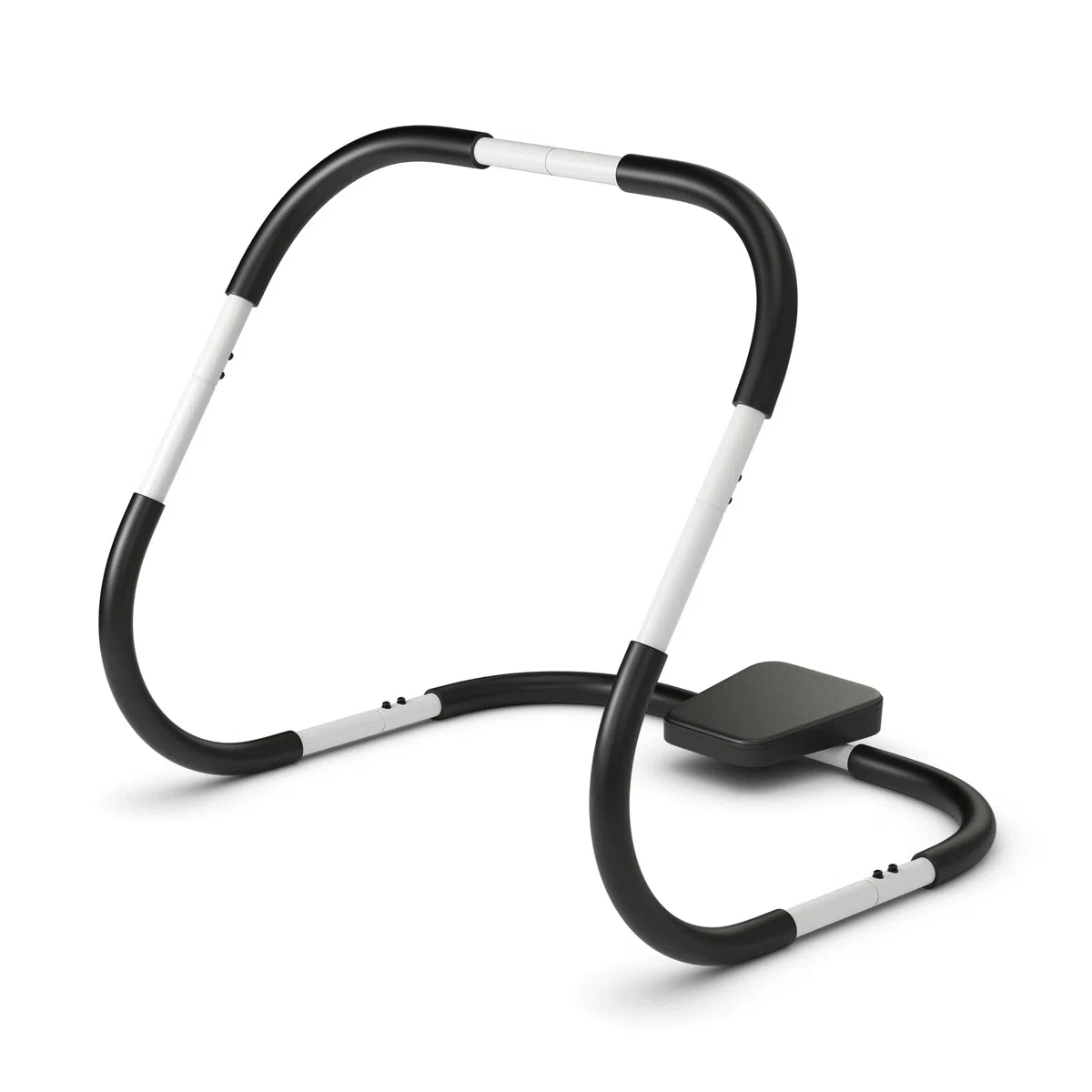 KOMFOTTEU AB Trainer - Attrezzatura per addominali con poggiatesta imbottito, allenamento per sollevamento pesi, carico di 100 kg, materiale sportivo a casa, acciaio e schiuma
