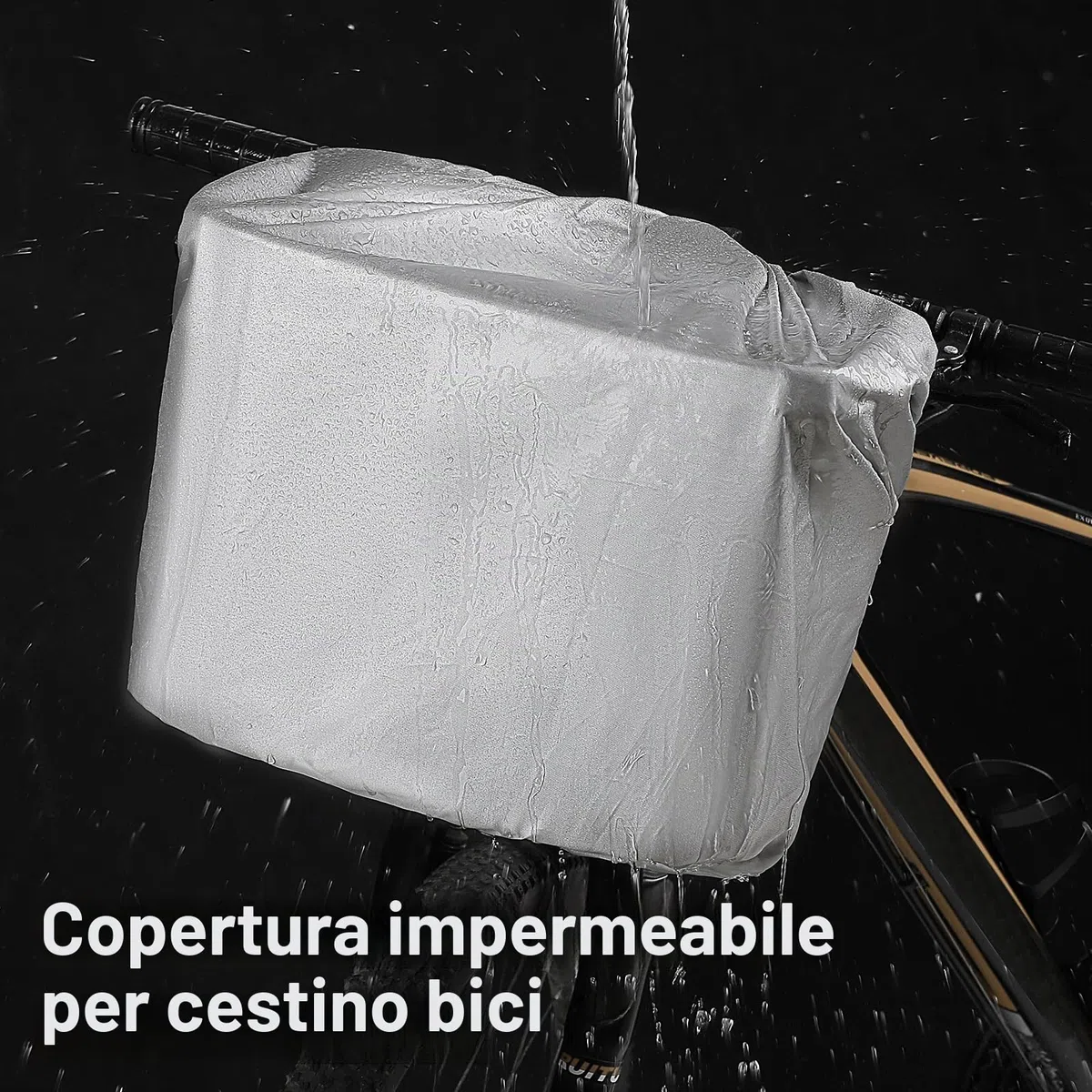 COFIT Cestino per Bici Staccabile, Cestino Multiuso per Biciclette per Animali Domestici, Shopping, Pendolari, Campeggio e Outdoor
