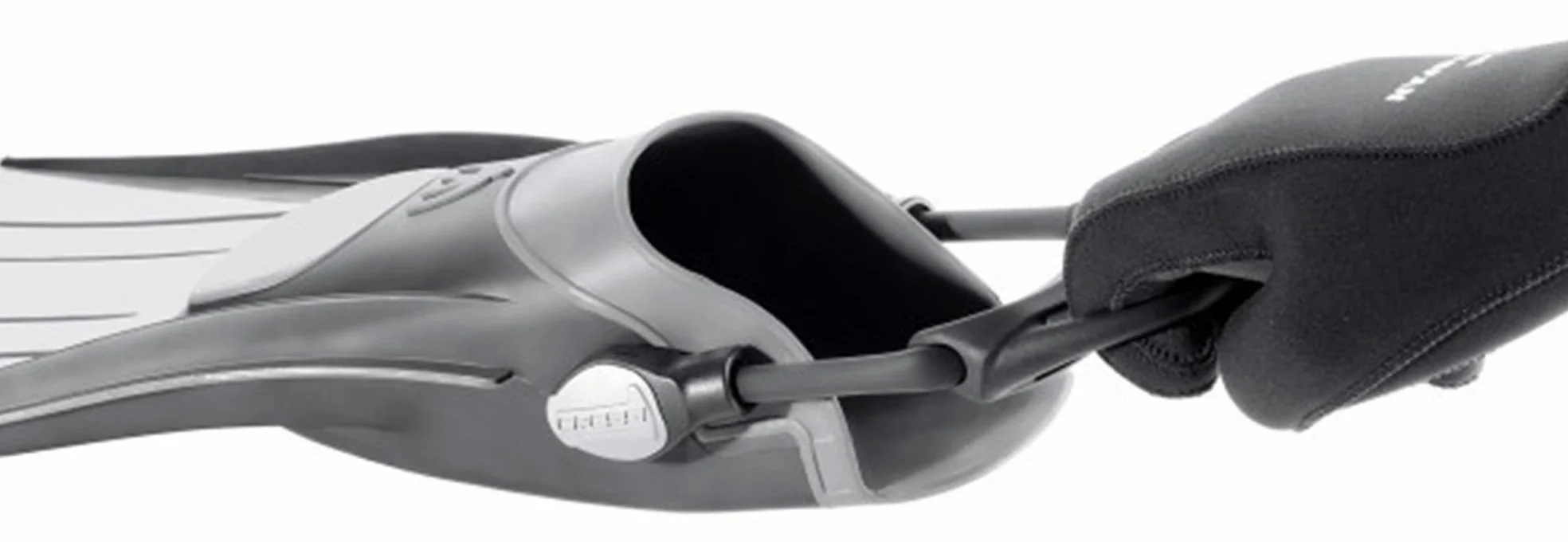 Cressi EBS - Coppia di Cinghie Elastiche Elastiche per Pinne - Ricambi Ufficiali qualità Italiana dal 1946
