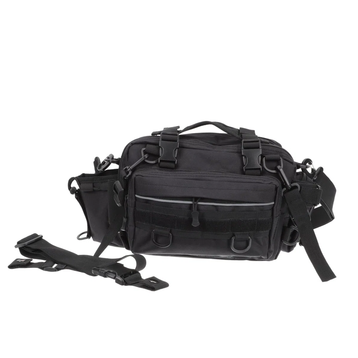 Anneome Borsa per Canne da Pesca Oxford, Grande capacità, Resistente all’Usura, Portabile a Mano, a Spalla a Tracolla per Campeggio e Pesca | Grande Capacità Multifunzione, Resistente'abrasione E'acqua, Stile Chic Look Curato