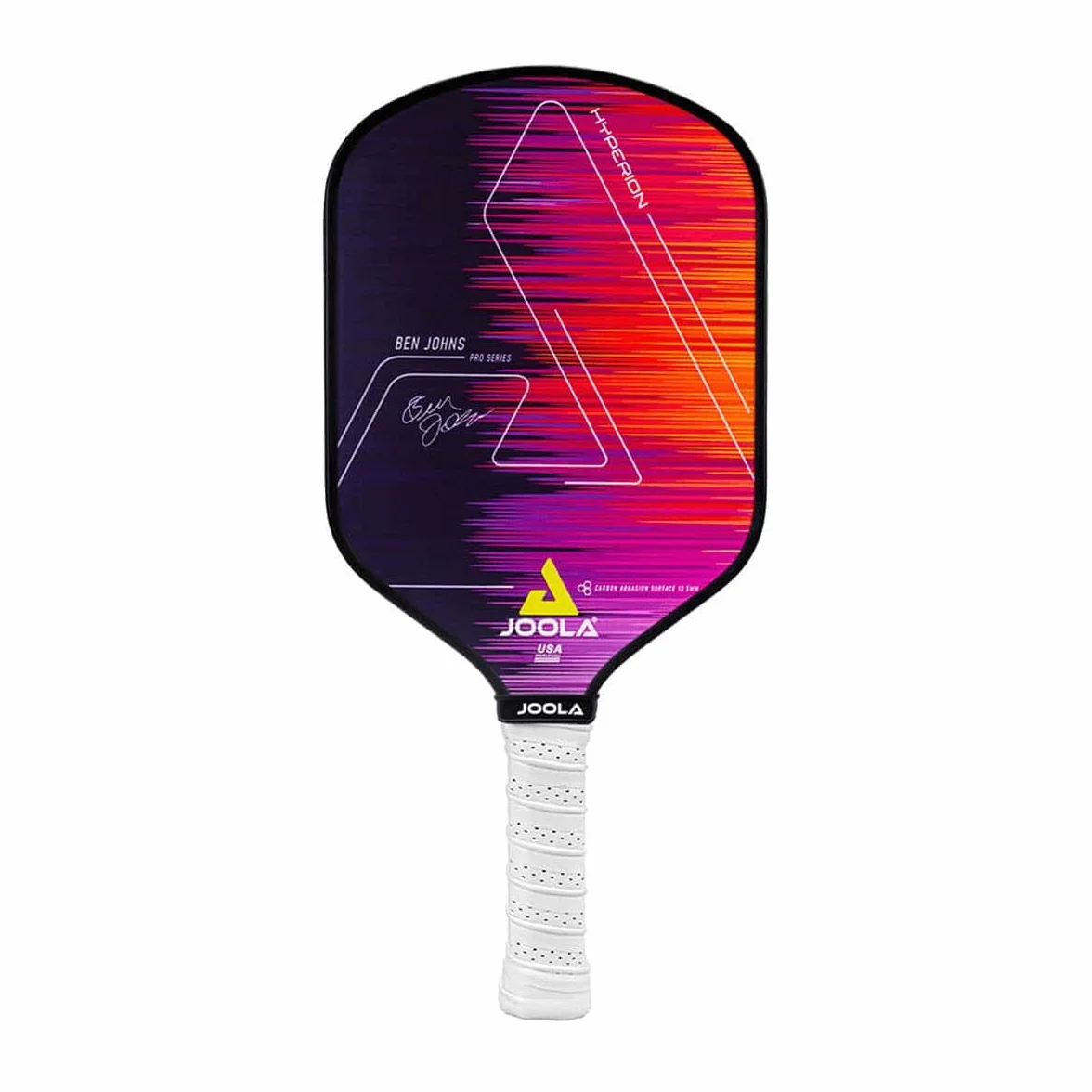 JOOLA Ben Johns Hyperion PRO Racchetta da Pickleball Edizione torneo - Opzioni di Tecnologia di Superficie Campione del Mondo - Cuore a Nido d'Ape in Polipropilene, 13,5 mm, 14 mm o 16 mm