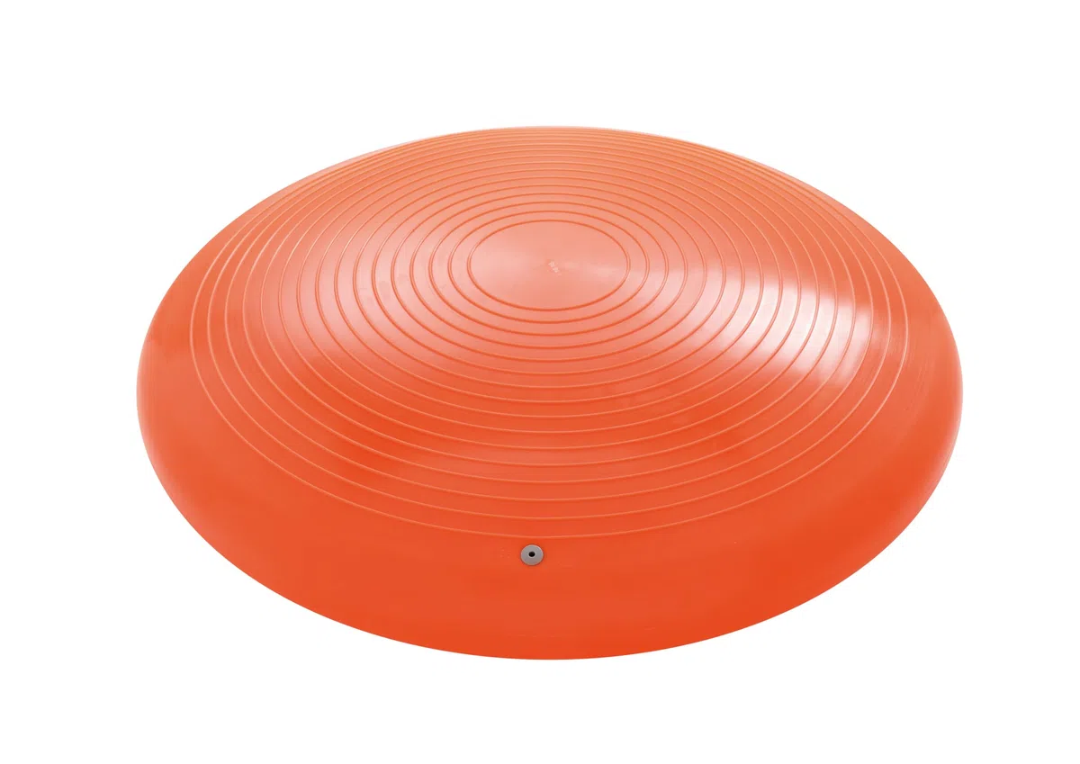 Gymnic Disco Sport Cuscino propriocettivo grande Ø 60 cm con superficie massaggiante per esercizi di equilibrio, motricità, recupero funzionale e training posturale