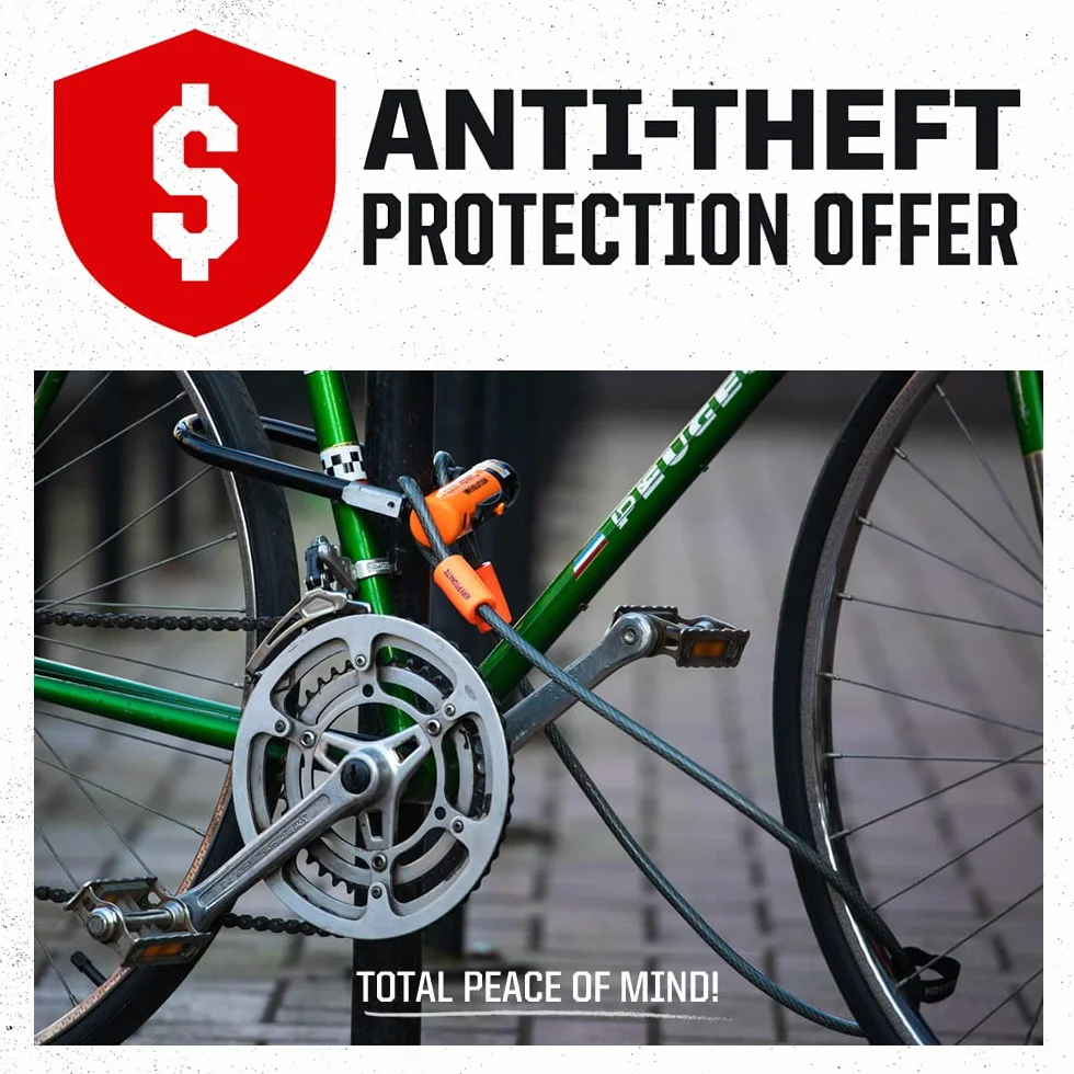 Kryptonite Keeper Folding Lock antifurto Bicicletta Pieghevole Nero