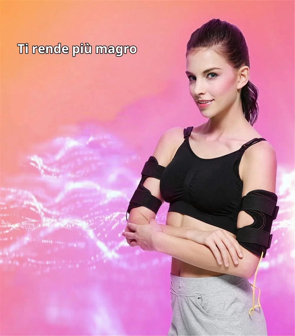 Elettrico Perdere Grasso del Braccio per Le Donne, EMS Elettrico Muscle Toner Braccio Trimmer per La Perdita di Peso Brucia Grassi Bicipiti D Tricipiti Allenamento Muscolare