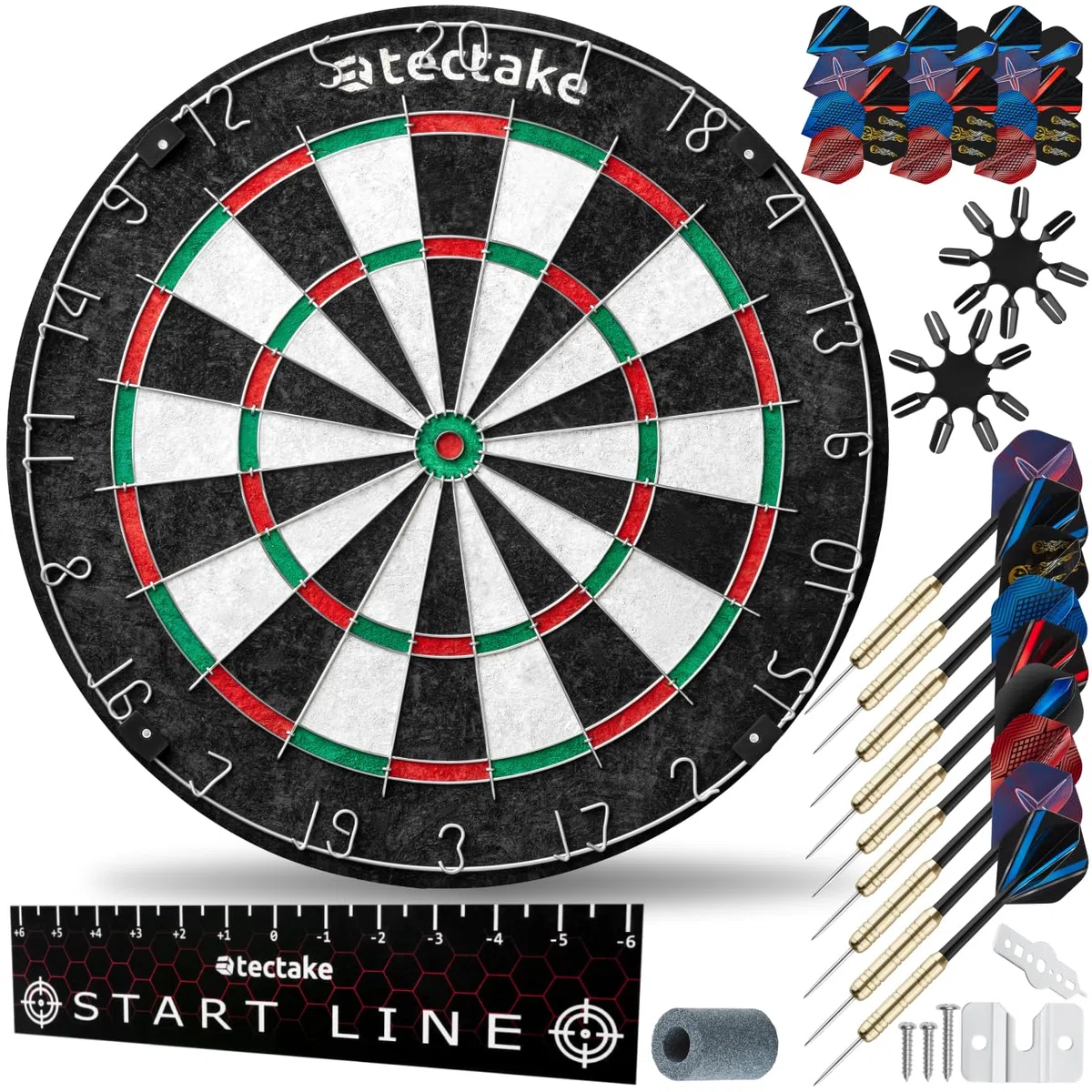 tectake® Bersaglio Freccette Professionali,