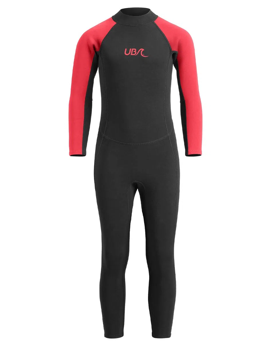 Adulti e bambini, unisex, ragazzi e ragazze, protezione UV, in neoprene, lunga o corta, muta per immersioni, surf, nuoto, sport acquatici