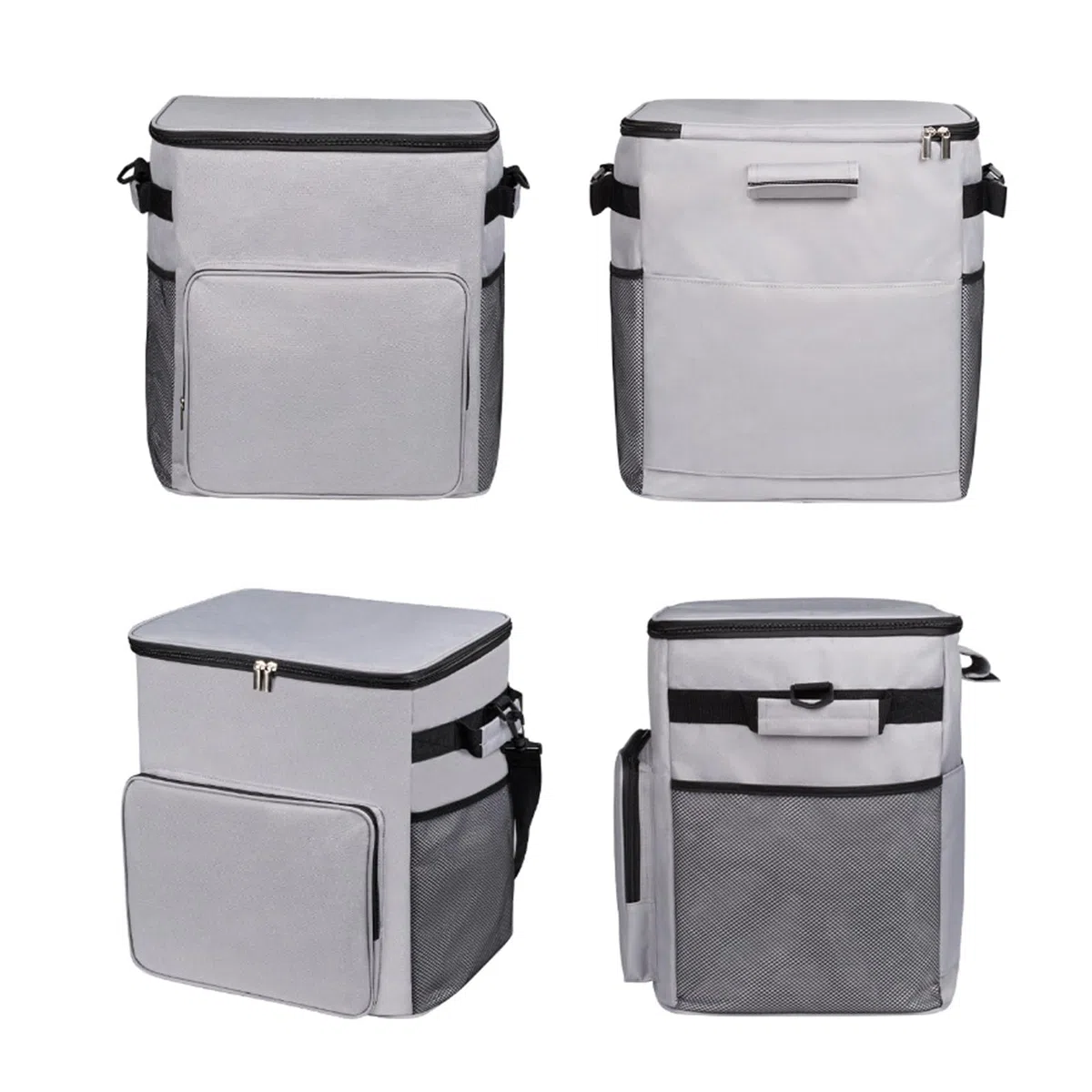 Borsa termica con ruote, morbida, da viaggio, a prova di perdite, con manico, borsa termica da 35 l, per patio, spiaggia, shopping, campeggio all'aperto