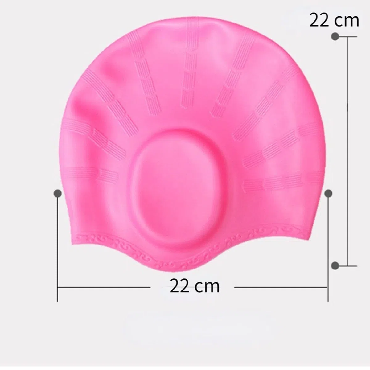 Cuffia da nuoto in silicone, protezione per le orecchie, per uomini e donne, adulti, impermeabile, per sport acquatici