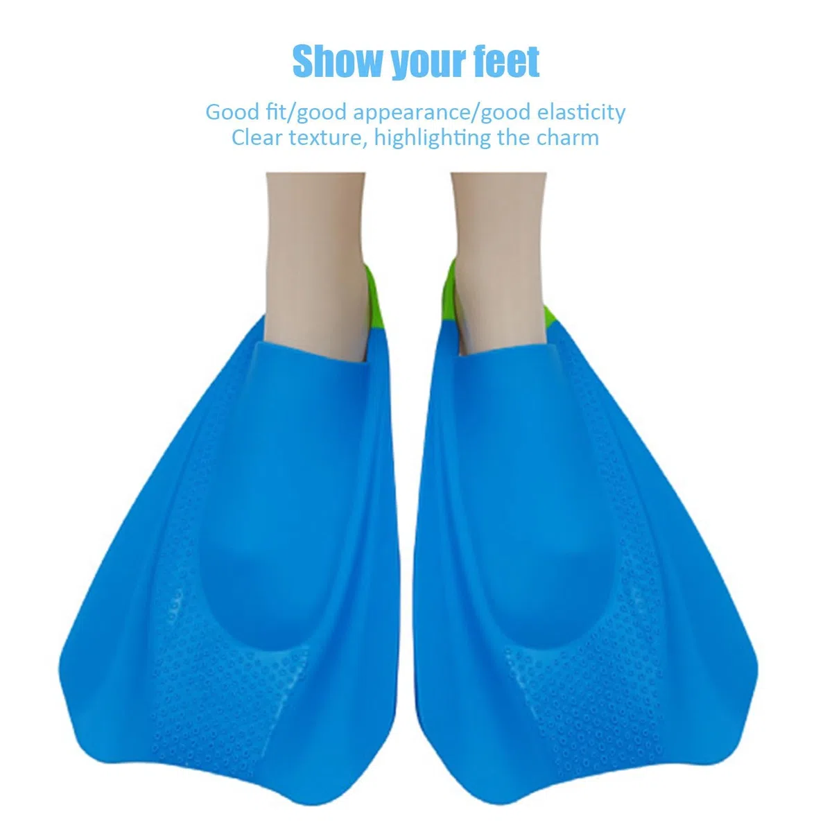Pinne da nuoto per adulti, pinne da snorkeling per adulti - d Pinne morbide in silicone per adulti per allenamento di nuoto, pinne da nuoto per principianti di immersioni subacquee, appassionati d