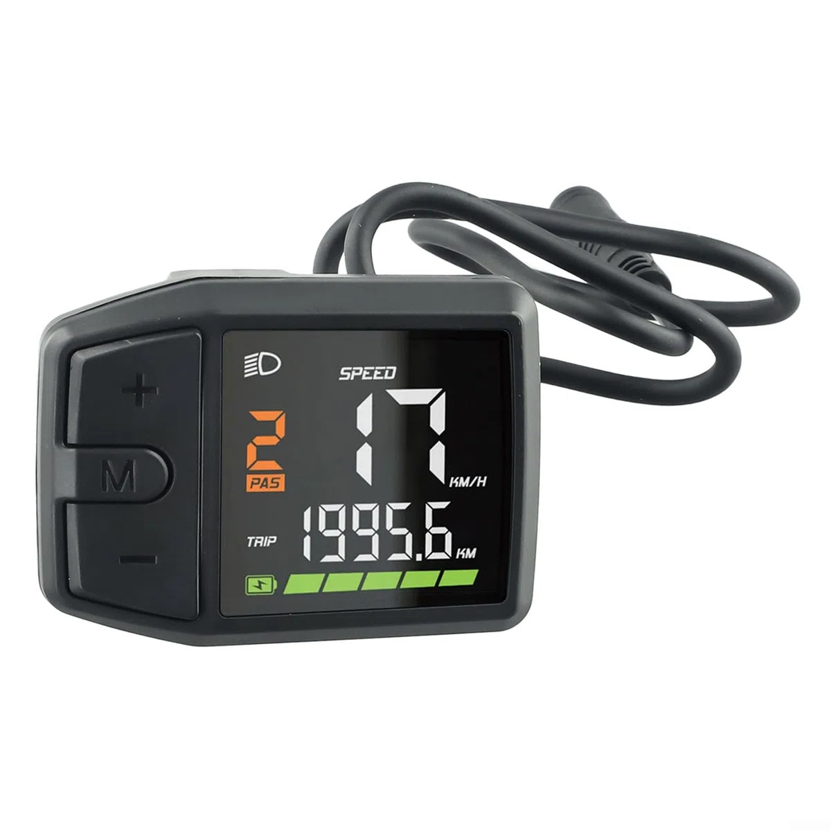 Display per bici elettrica DZ41 per Bafang Mi-d Motor M500/M600 UART PUÒ Protocollo Tachimetro Bicicletta Contachilometri LCD (protocollo UART)
