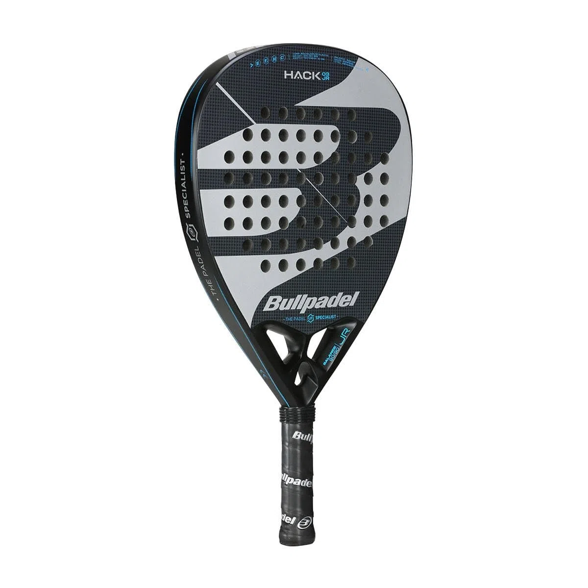 Bullpadel Racchetta da Paddle Hack 23 Junior Nero