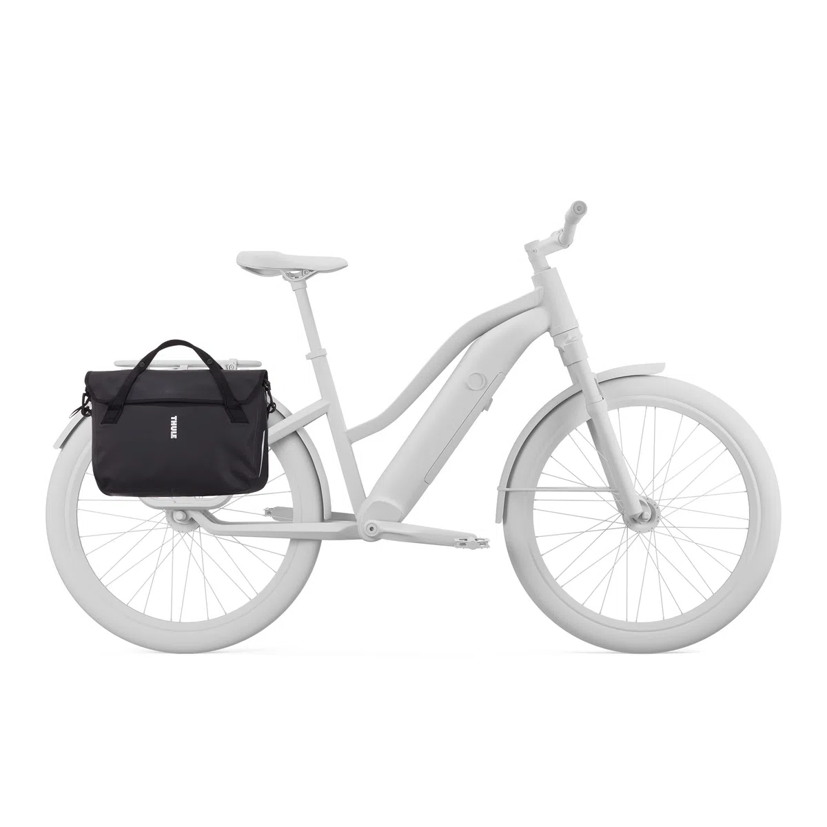 Thule Shield Agganciare La Borsa Laterale Della Bicicletta Con Inlock 16" Black, One-Size