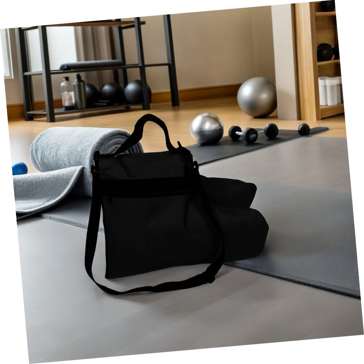 PartyKindom per da Hockey con Tracolla Regolabile Organizer per Scarpe da Pattinaggio e Capiente per Sport Invernali all