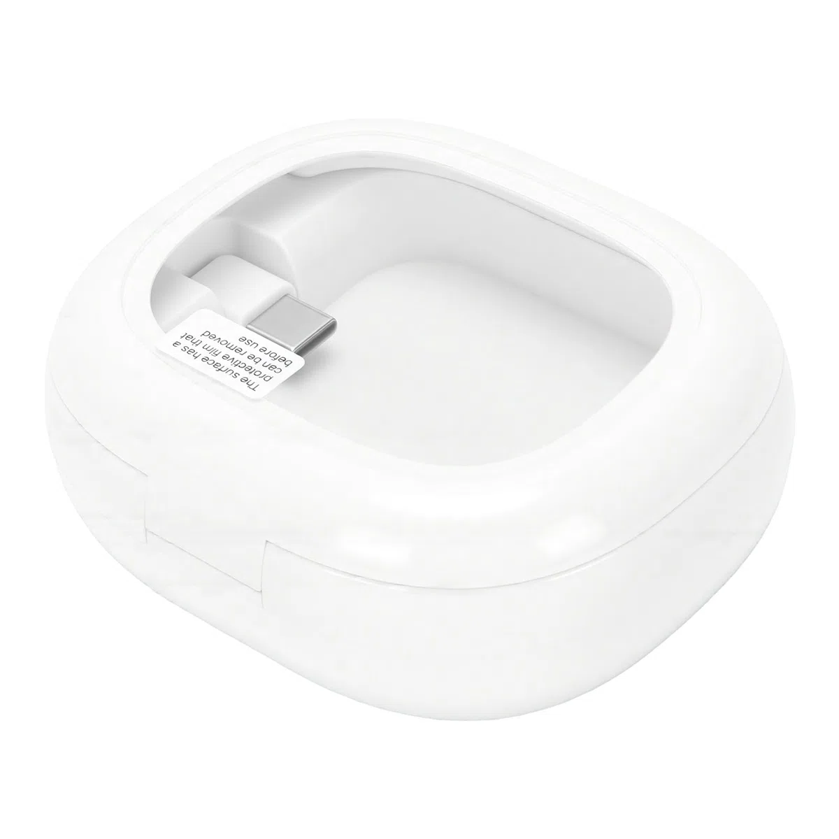 Wakects Custodia di Ricarica Adatta per Ring 3, Custodia Caricabatterie Smart Ring in ABS con Batteria da 2000 MAh, Finestra LED, Protezione Multipla, Stazione di Ricarica da Viaggio per Utenti Gen