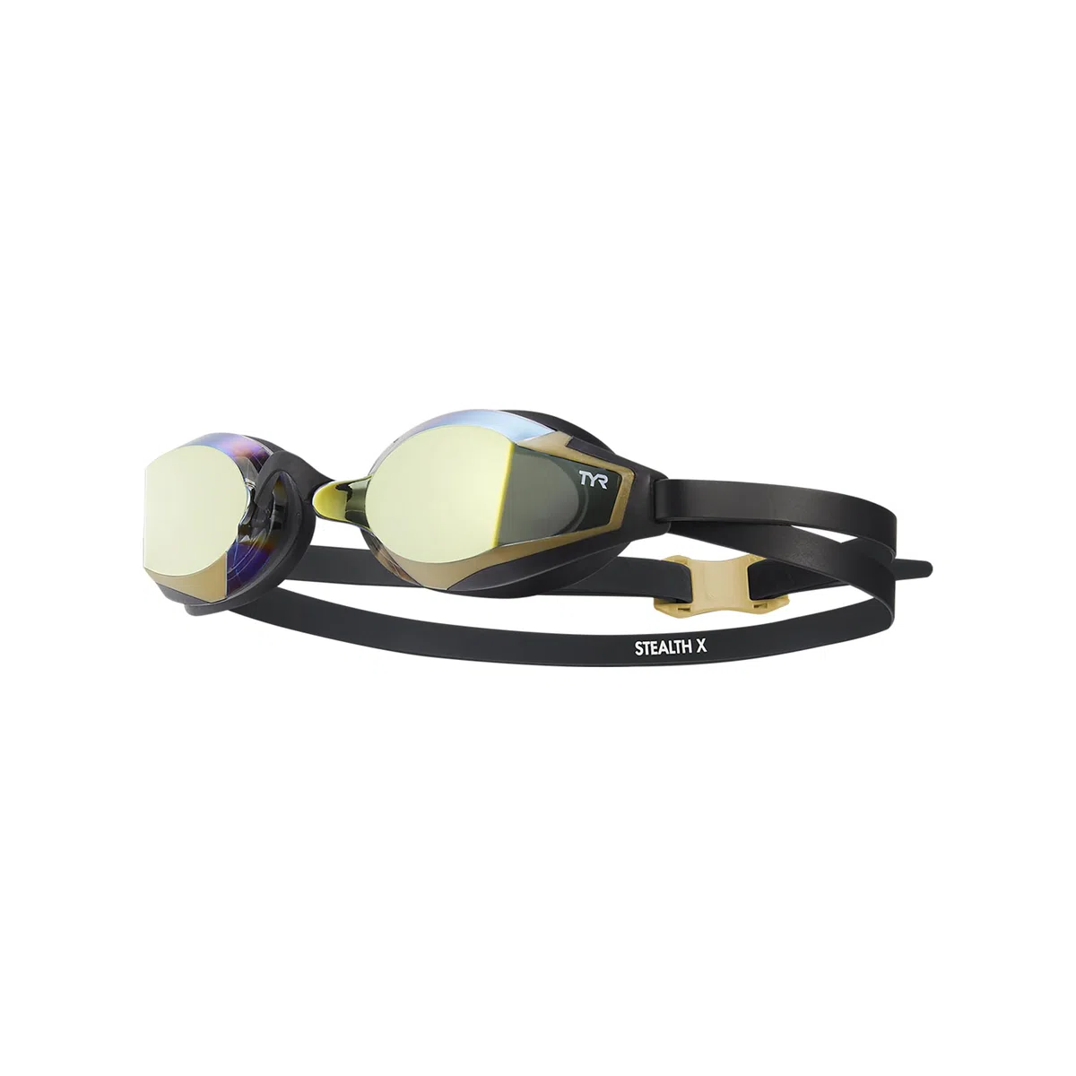 TYR Stealth X Occhialini da nuoto a specchio per adulti Unisex - Adulto (Pacco da 1)