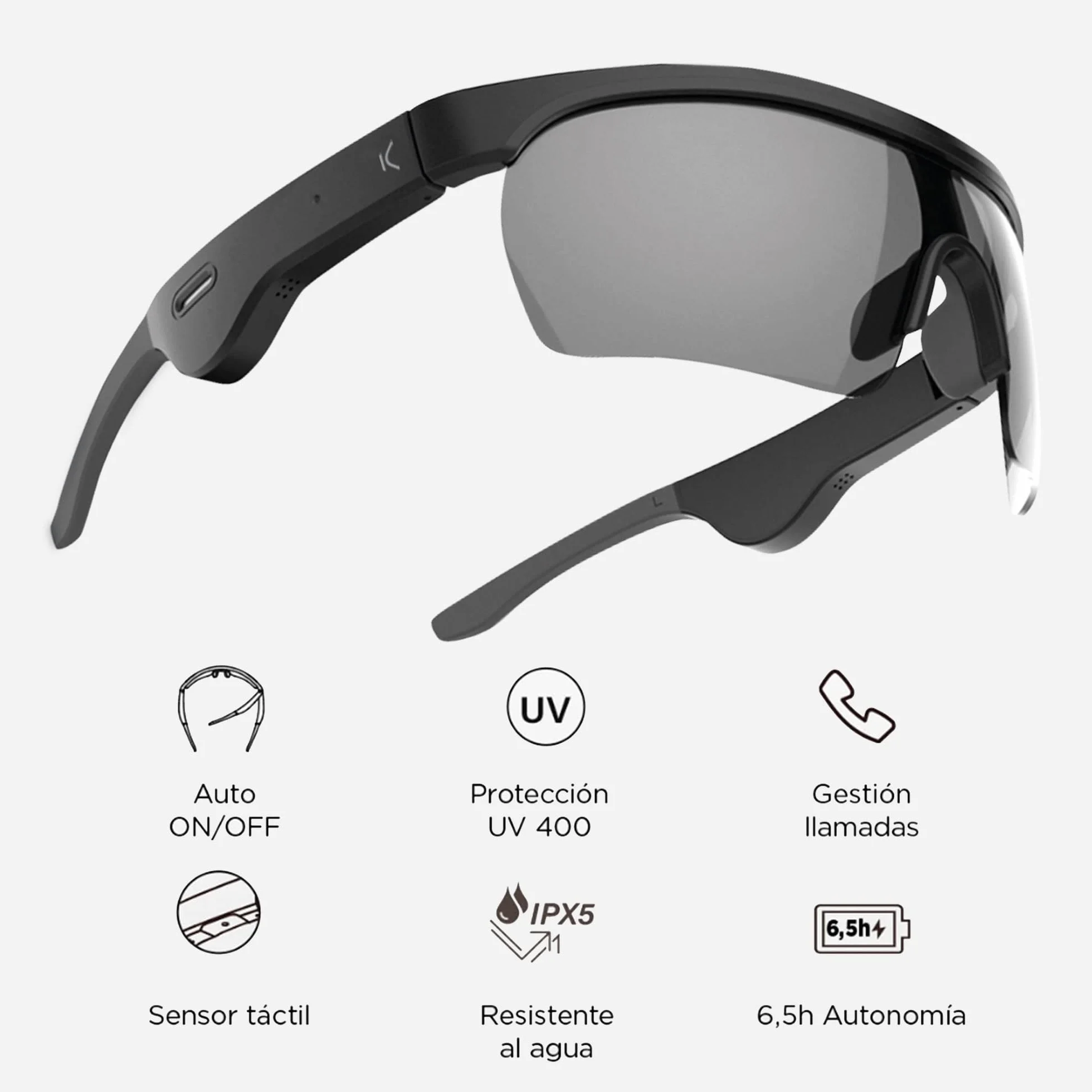 GAFAS DE SOL DEPORTIVAS CON AUDIO BLUETOOTH KSIX