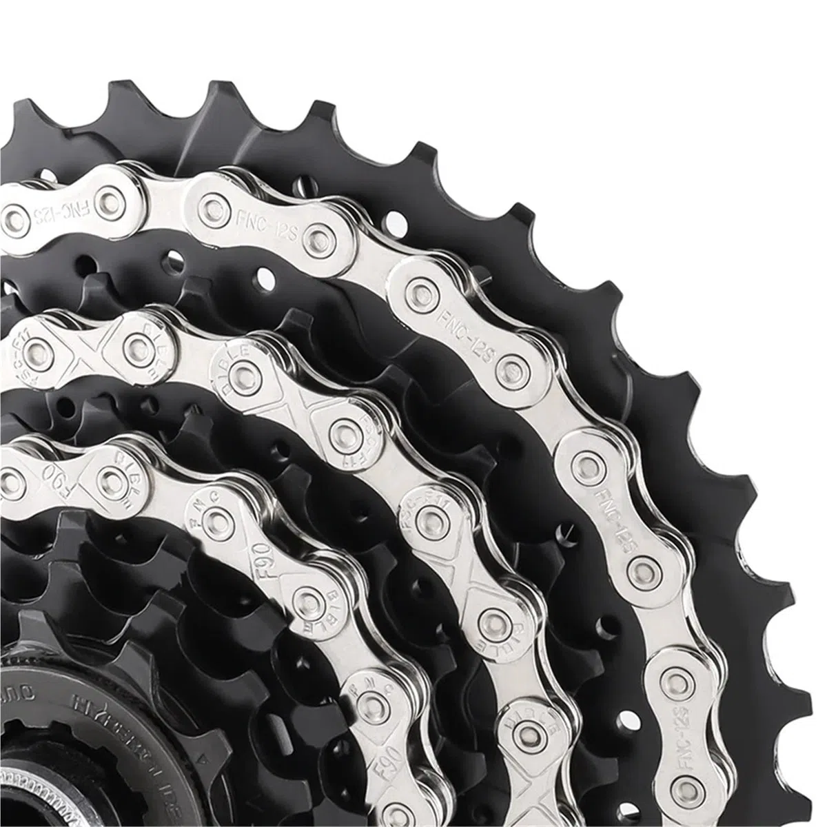 Compatibile con la catena for bici MUQZI 6-12 velocità | 114-126L for MTB da strada 6-12 velocità con collegamento rapido(12 Speed)