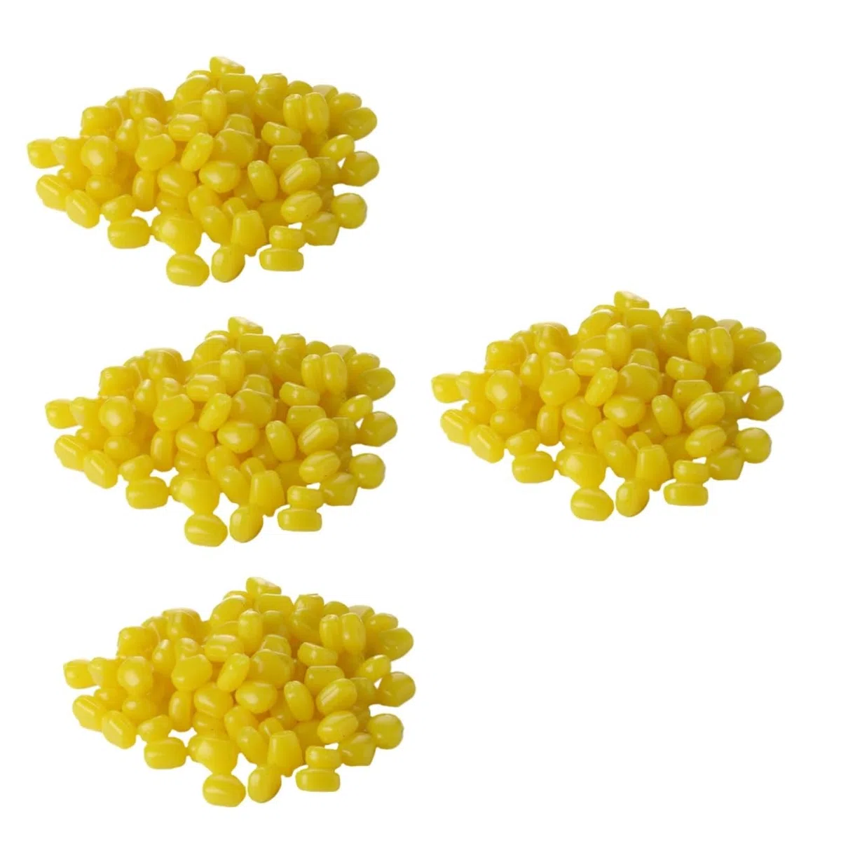 SUPVOX Esca Di Mais Esche Per Attrezzatura Da Pesca Esche Di Trote Piccole Da Pesca Affondanti Di Grano Di Mais Simulazione Di Per Carpe Plastica Yellow