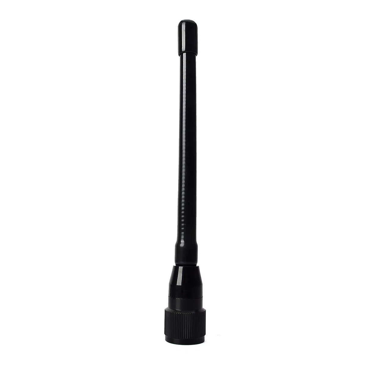 Antenna in gomma marina VHF Alimentatore coassiale RG58 5 metri (connettore PL-259) Antenna VHF con staffa a L, yacht, camion, camper, nave da crociera