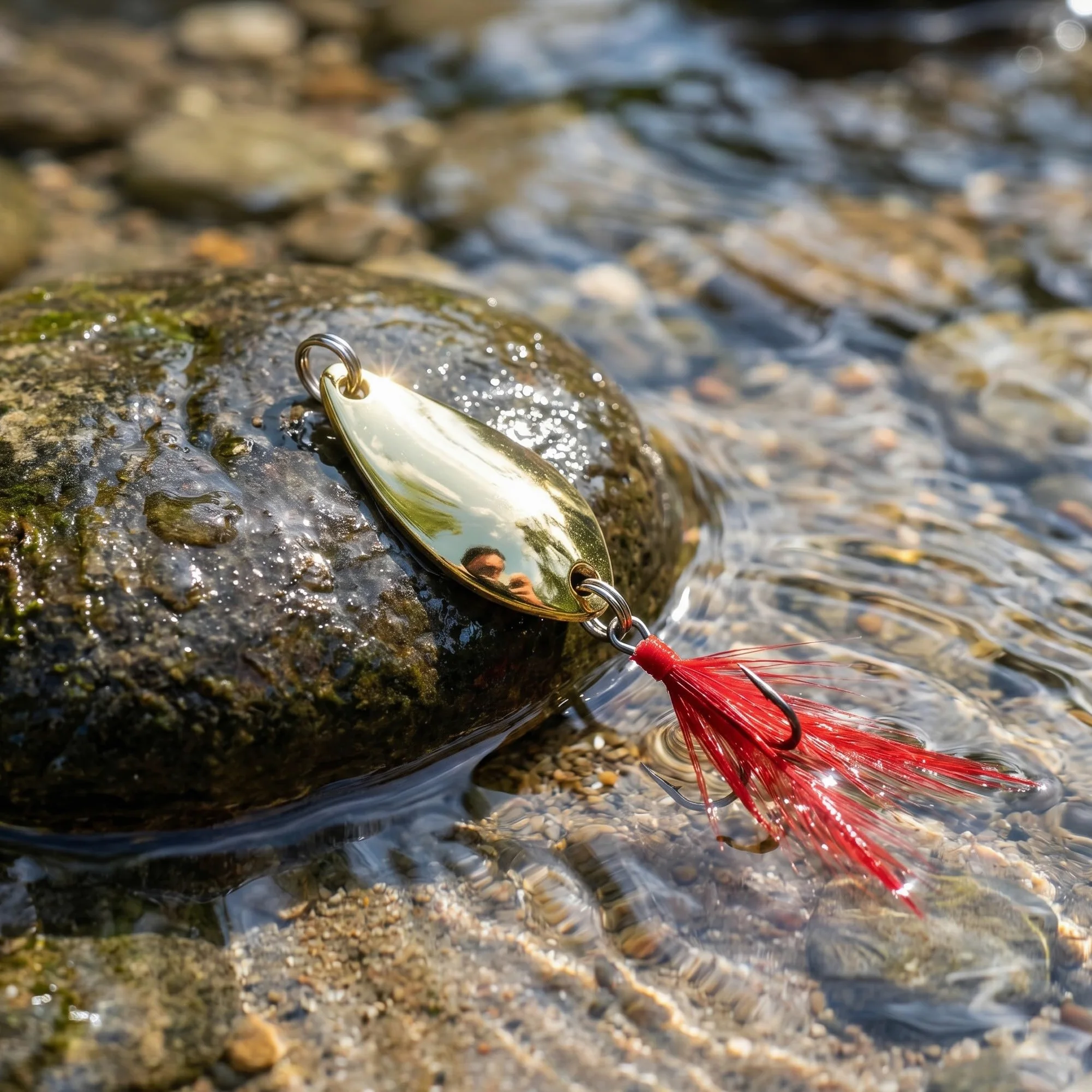 YARNOW 20 esche artificiali a forma di cucchiaio: esche artificiali in ghisa per acqua, realistiche e adatte alla pesca di persici, trote e lucci.