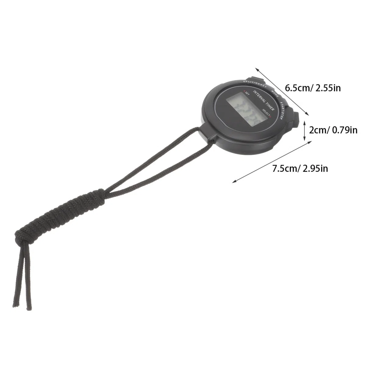 Toddmomy 4 Pezzi Cronometro Multi per Sport Timer Professionale per Corsa e Allenamento Design Ergonomico e Misurazione Intermediaria