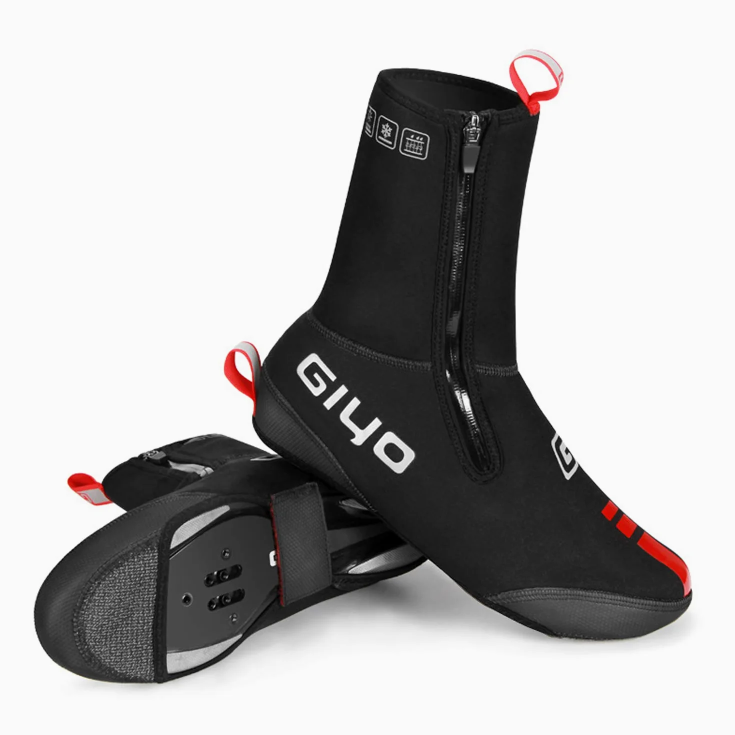 GIYO Copriscarpe Termico da Ciclismo Invernale Impermeabile Bicicletta Scarpe Protettore da Uomo/Donna
