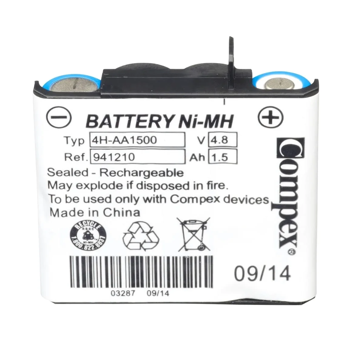Compex Pacco batteria