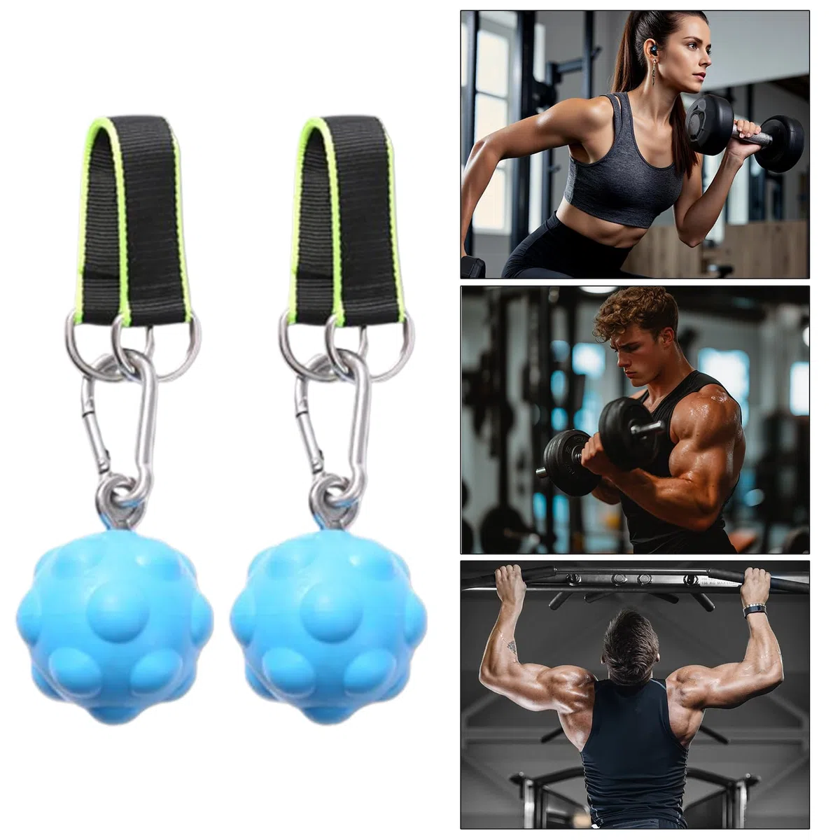 Presa Sferica per Barra Trazioni Palla Esercizio Dita e Allenamento | Allenatore Dita Alta Portata per Donne Uomini Principianti Professionisti Fitness Casa