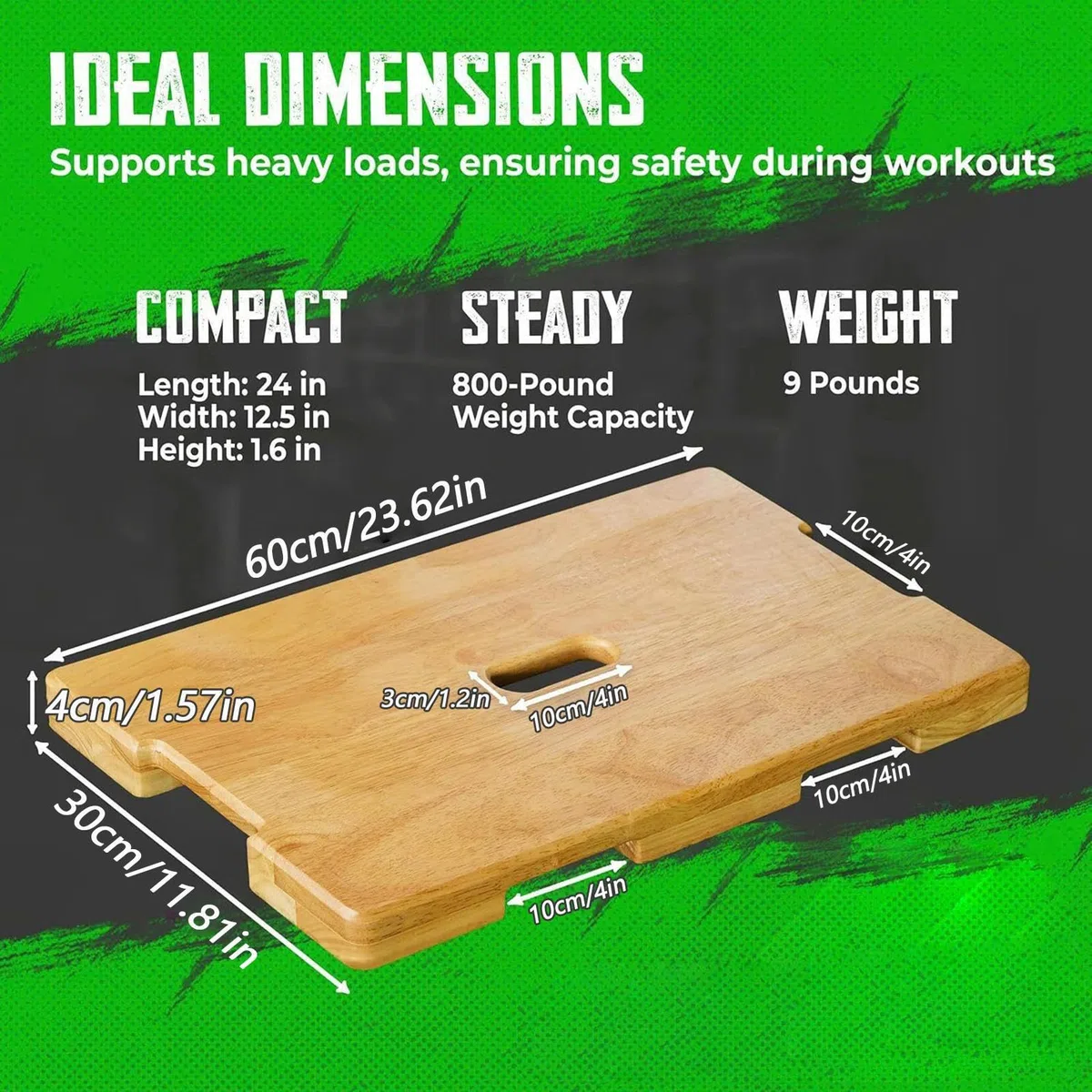 Tavola Da Allenamento In Legno Equilibrio Antiscivolo | Balance Board Pilates Stretching Fitness Flessibilità Equilibrio Recupero Per Home Gym Yoga Pilates Unisex