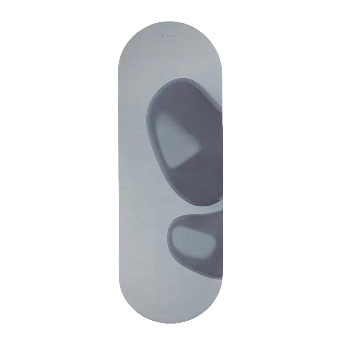 Capsula Tappetino Yoga Premium Extra Lungo (200 cm), 3 mm, Antiscivolo – Effetto Camoscio Vegano & Gomma Naturale, Supporto per le Articolazioni, Tappetino Yoga Design per Studio e Casa
