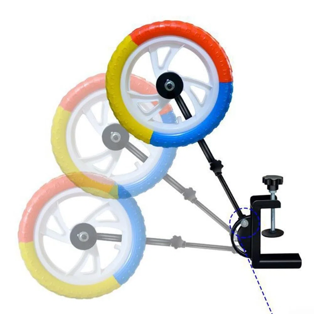 Topspin - Robot professionale per allenamento ping pong, dispositivo di allenamento per ping pong, regolabile, retrattile, 27 cm