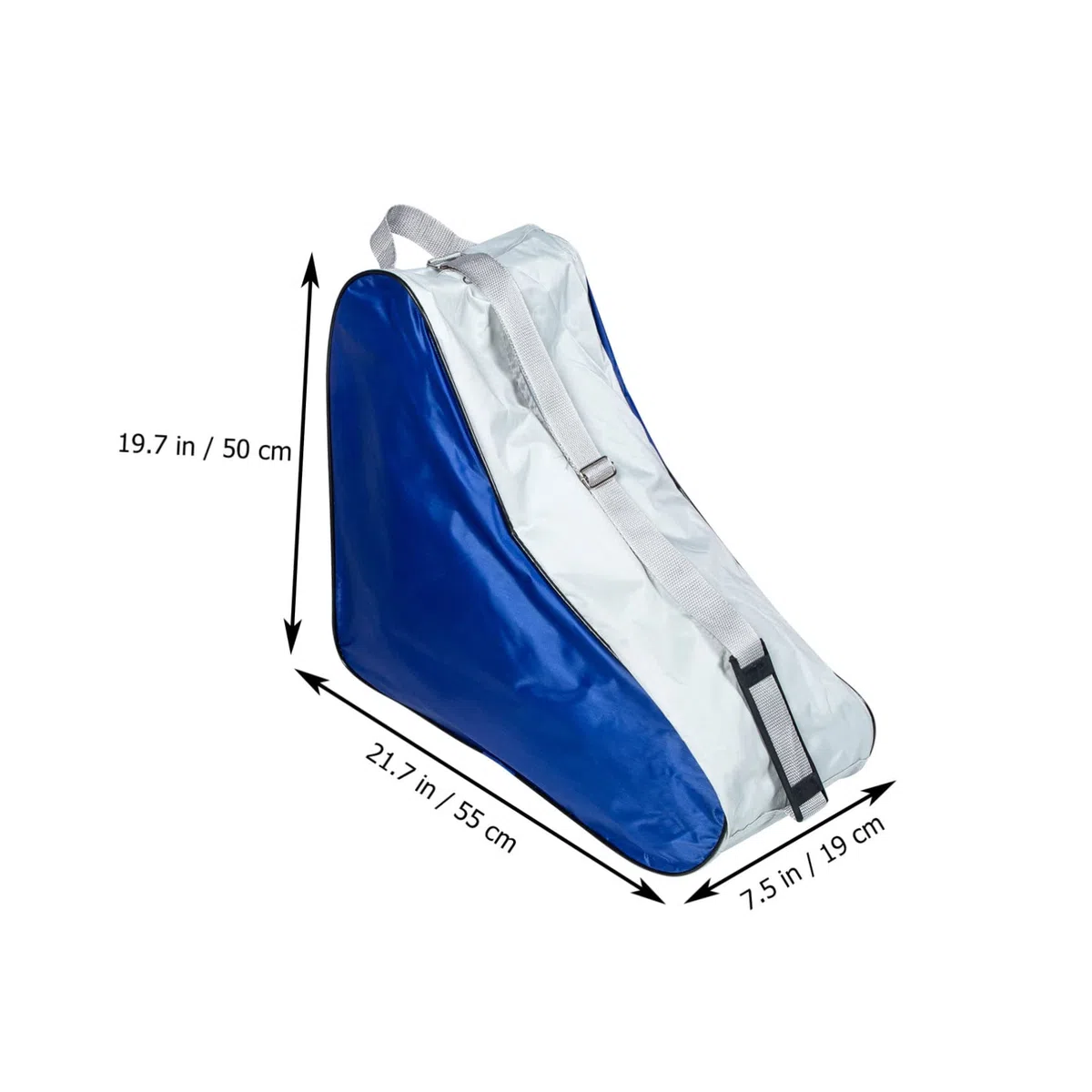 Borsa Porta Pattini Roller 3 Pezzi in Poliestere per Uso Esterno | Pattini da Ghiaccio e Roller Skates, Design Semplice e Look alla Moda, Formato Grande