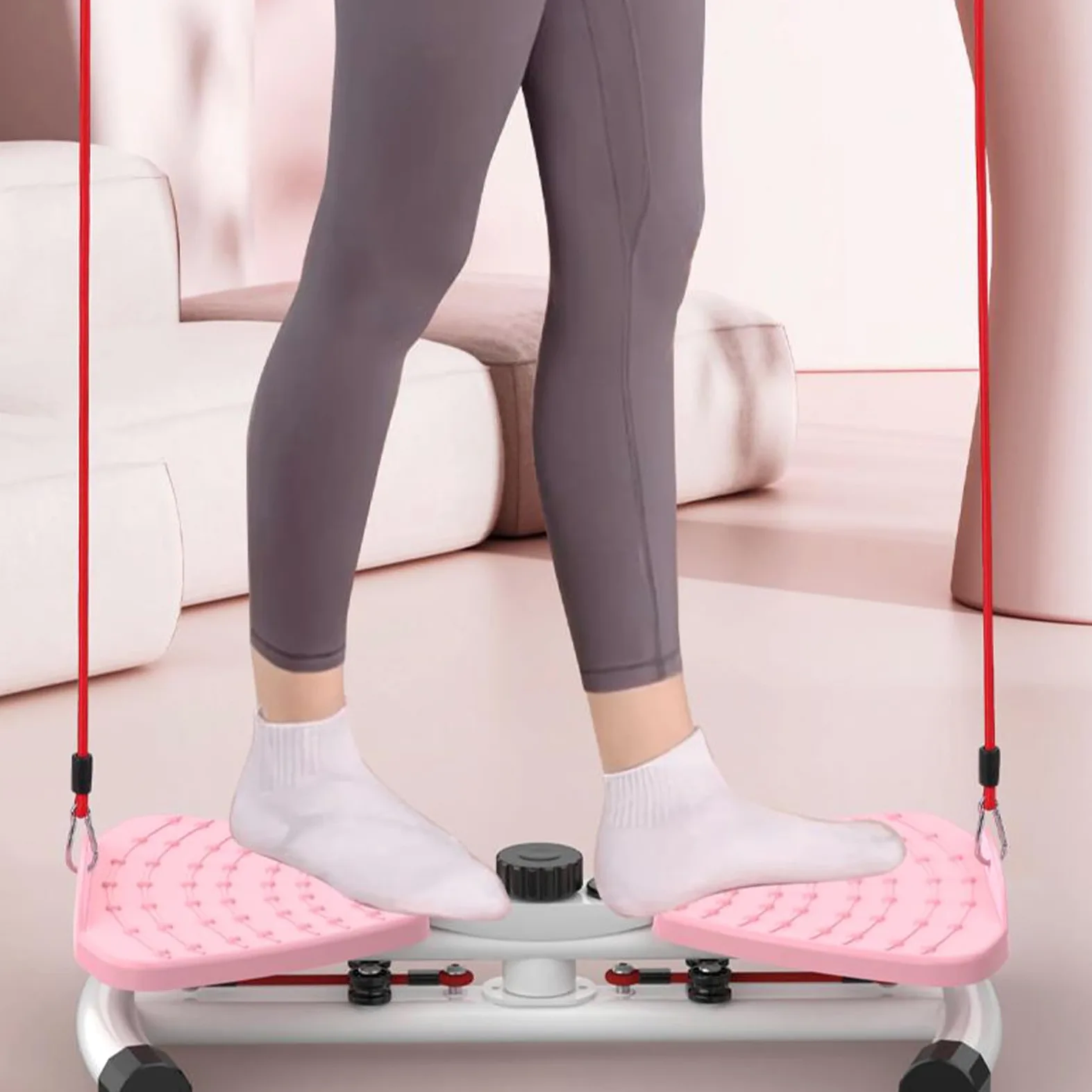 Macchina Twist per Esercizi Fisici Attrezzo per Allenamento del Core con | Tavola per Torsioni Addominali Per Uomini E Donne, Allenamento A Casa, Appartamento, Palestra E Fitness