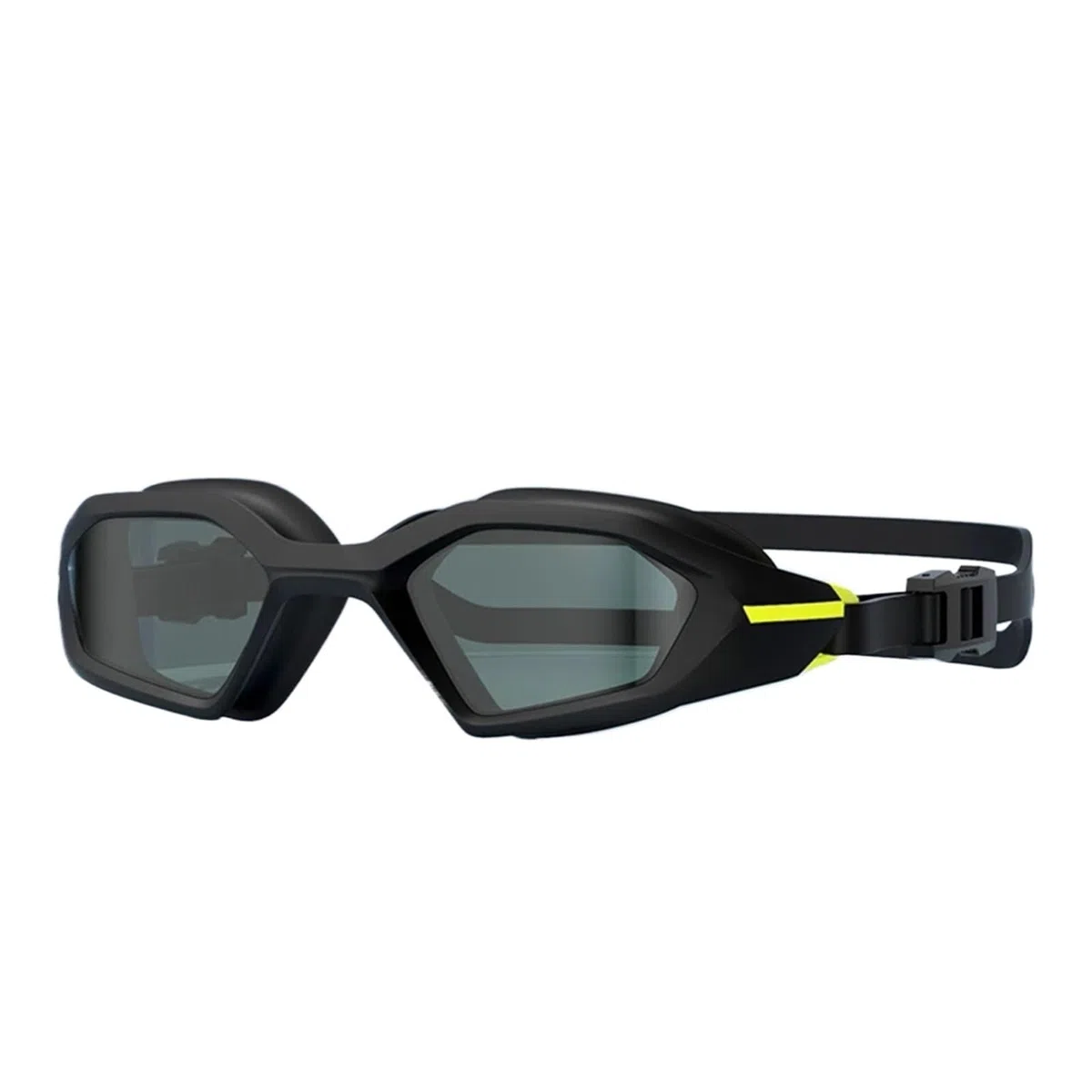 JUANYAO Occhiali Da Nuoto Occhialini da nuoto professionali Occhiali da immersione in gel di silice impermeabile antiappannamento Occhiali da competizione Per Il Nuoto(Clear black)