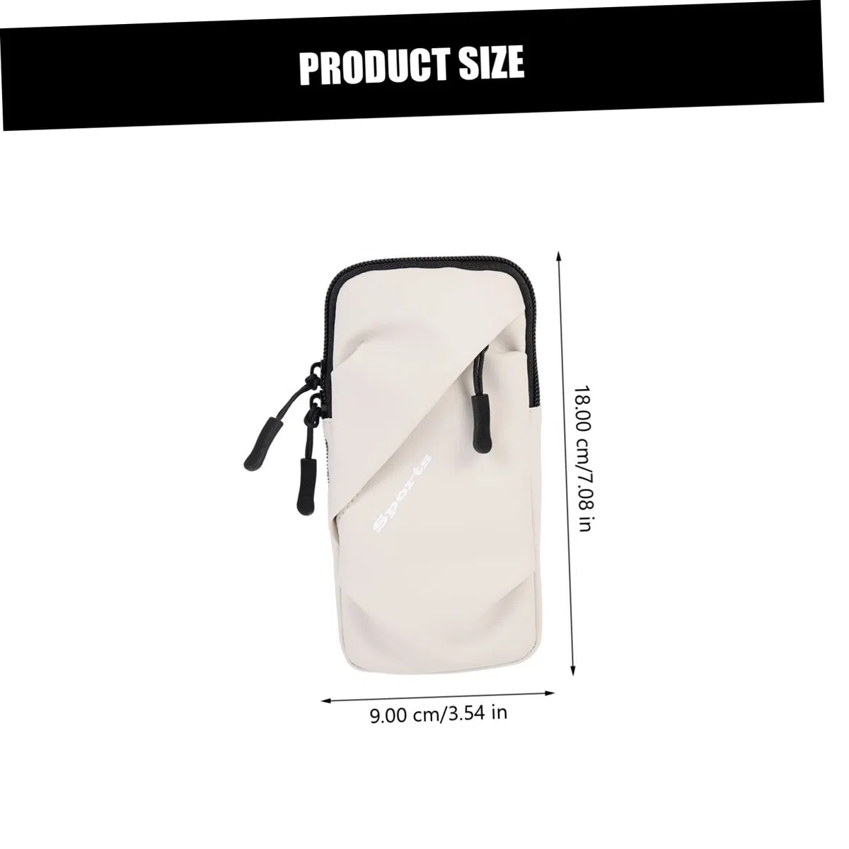 HEMOTON 4pezzi Borsa Porta Smartphone Da Braccio Per Corsa e Sport Custodia Per Telefono Adatta Per Jogging Ciclismo e Allenamento All Aperto