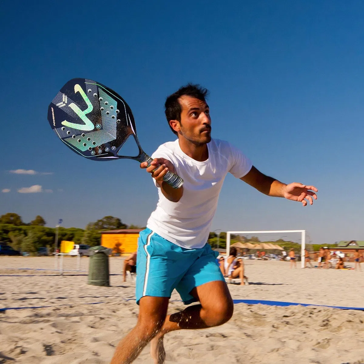 Racchette da paddle,Racchetta da paddle,Racchetta da pallone da spiaggia | in fibra di carbonio - Racchetta da in schiuma, Borsa da trasporto Inclusa, Forniture da spiaggia per gli sport del par