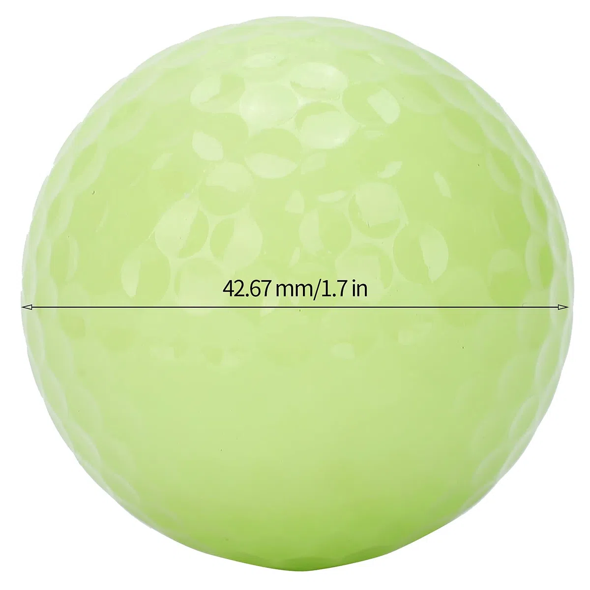 Palline da Notturne da 12 Pezzi Palline da Incandescenti Pallina da Allenamento da Palline Galleggianti da Luminose